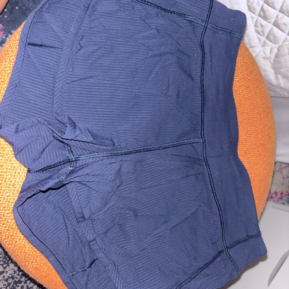 Navy Blue Athletic Shorts
